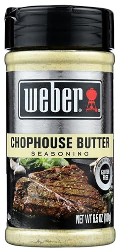 Weber Chophouse Butter Seasoning, 6.5 Ounce Shaker