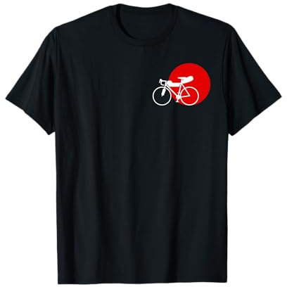 Vélo de gravier Bikepacking avec soleil T-Shirt