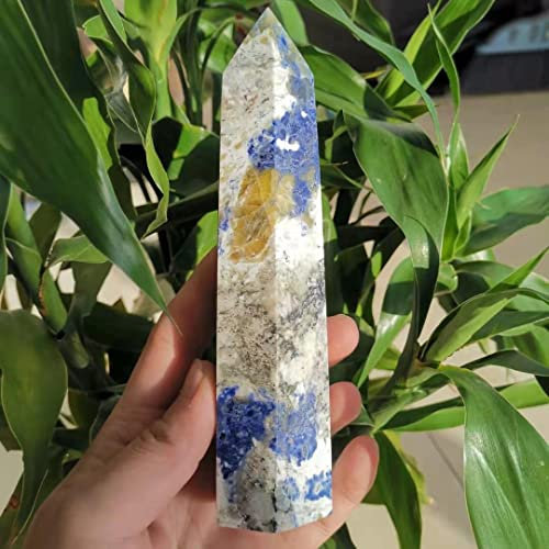 BIRXPMOS Natural Bluestone Pillar Natural Pillar Can be Used for (Size : 900-1000g) (Color : Multicolor, Size : 900-1000g)