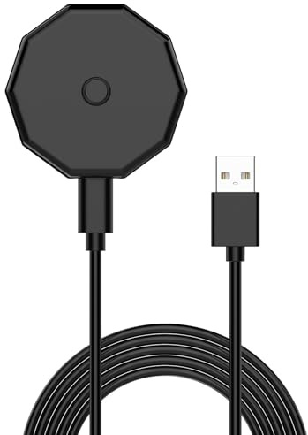 AWADUO Electric Toothbrush Charger Adapter Compatible with Braun Oral-B USB Type-C Replacement Charging Dock Cable, USB C Magnetic Charger Stand Base(1m/3.3ft)
