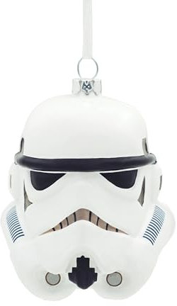 Hallmark Imperial Stormtrooper Glass Ornament, Star Wars Tree Decoration, Glass Hanging Ornament, Christmas Hanging Ornament, Gifts For Christmas