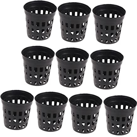 BESPORTBLE Aquatic Plants Planting Basket 10pcs Plastic Pot Baskets for Fish Tank Drainage