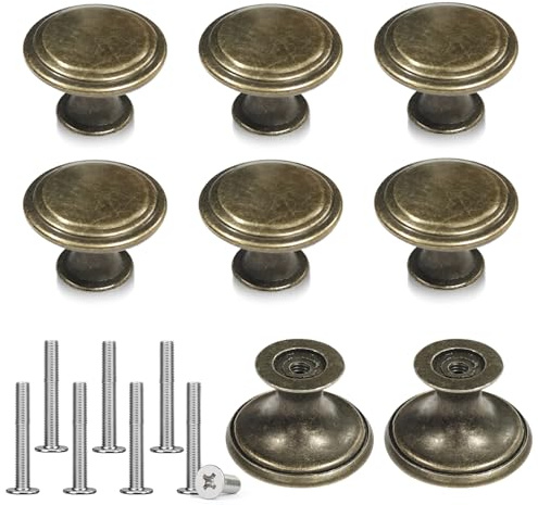 PEAPIN 8 Pcs Vintage Kitchen Cupboard Handles Modern Minimalist Drawer Knob