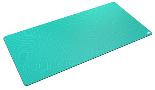 GLORIOUS GMP 2 Tapis De Souris Gaming XXL (Rain Forest) | Surface Micro Tissée Anti-Éclaboussures, Coutures Discrètes, Base Antidérapante, Impression Haute Définition Durable Jeu