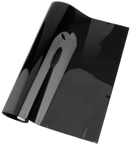 TöNungsfolie Auto 300 cm x 50 cm Schwarz Auto Fenster Folien Tönung Tönung Film Rolle Auto Auto Home Fenster Glas Sommer Solar UV Schutz Aufkleber Filme Scheiben TöNungsfolie Auto(15 Percent Clear)