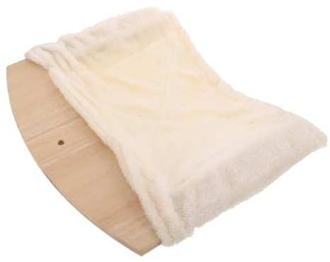 Kisangel Holz Katzenwandregal mit Kratzbrett für Kätzchen zum Schlafen Spielen und Kratzen für Wohnzimmer Schlafzimmer oder Spielbereiche Stabiler und Zuverlässiger Aussichtspunkt
