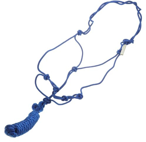 SOLUSTRE Cabestro de Cuerda Trenzada para Caballo, Equipo Profesional de Entrenamiento, Resistente al Desgaste, Portátil y Ligero, Suministros para Caballos, Accesorio Color Aleatorio