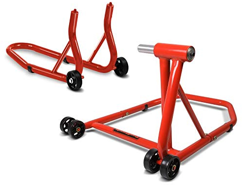 Einarm Montageständer Set kompatibel mit Ducati Panigale V4 18-24 hinten vorne CLR