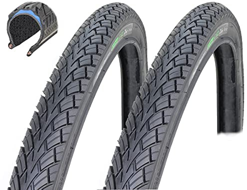 2 x Pannensicherer Fahrradreifen 26 / 28 Zoll 50-559/47-622 Daintree Reifen inkl. Black Dingo Schläuche AV DV SV zum Wählen (28 Zoll (47-622), ohne Schlauch)