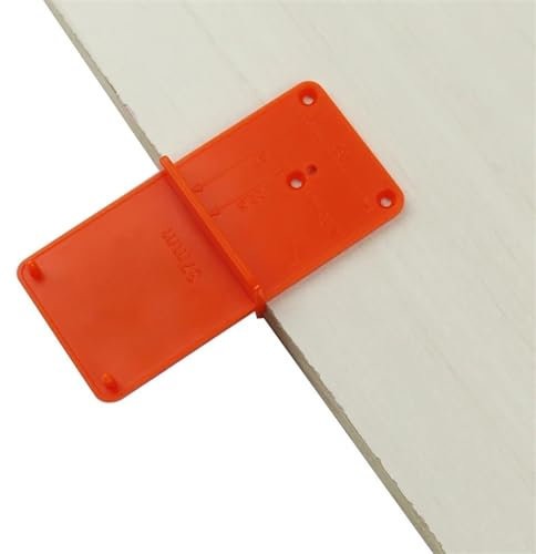 Werkzeuge für die Holzbearbeitung Scharnierloch-Locator, Bohrführung, Vorlage, Scharnier-Installationslehre for Tür, Schrank, Scharnier, Schreiner, DIY-Holzbearbeitungswerkzeug (Color : 1pc)