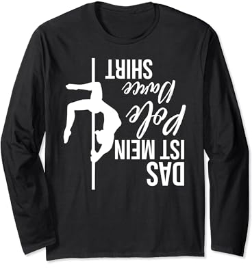 This is my pole dance shirt Pole Dancing Langarmshirt