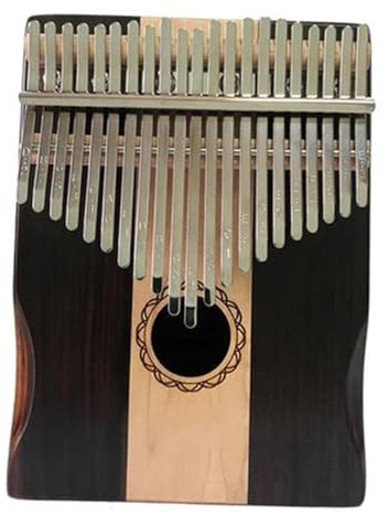 Kalimba Instrument Holz 21 Tasten Kalimbas Anfänger Musik Tastatur Professionelle Instrumente Zubehör Tragbare Finger Klavier(Style 3)