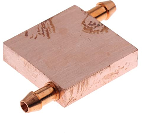 TT4040B Blocco di Raffreddamento Ad Acqua per CPU Liquido Radiatore Dissipatore 40x40mm Rame Ad Alte Prestazioni Soluzione di