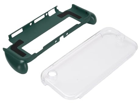 WINH Handhållen Konsol Dockbart Skyddsfodral, Greppsocksäker Anti -slipskydd för OLED -spelare (Kamouflaggrön)