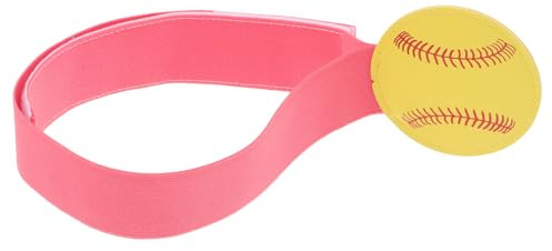 CORHAD Softball Pitching Trainer Leg Strap with Replaceable Polyester Bands for Enhanced Throwing Mechanics and Accuracy Reusable Pitcher Aid for Outdoor Baseball and Softball Practice