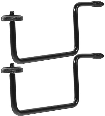 HIAKDOFT 2pcs Camera Mounting Brackets Tree Cam Holders Outdoor Security Camera Stands Lightweight Portable Hunting Accessory for Wildlife Monitoring