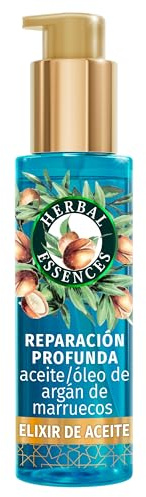 Herbal Essences Argán Aceite Reparador Nutre y Fortalece Pelo Dañado, 95ml | Penetra Profundamente para Dejar el Cabello Suave y Brillante, Fórmula Vegana