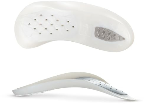 WalkFit Platinum Foot Orthotics Plantar Fasciitis Arch Support Insoles Relieve Foot Back Hip Leg and Knee Pain Improve Balance Alignment (Men 9-9.5 / Women 10-10.5)