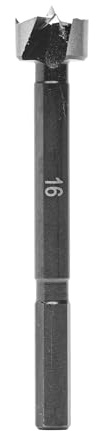 ENT 40016 Brocas tipo Forstner Wave cutter, Diámetro (D) 16 mm, NL 60 mm, GL 90 mm, S 8 mm, SL 30 mm
