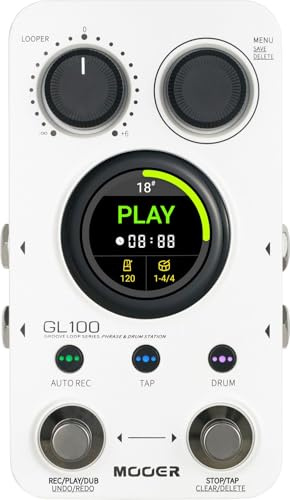 Mooer GL100 Groove Loop Series Phrase and Drum Station
