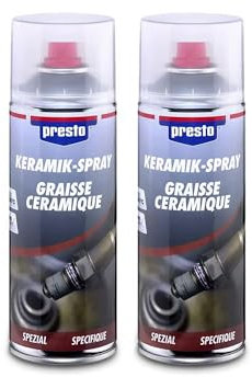 presto 2X 400ml Keramik-Spray weiß 157073