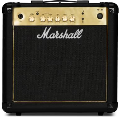 Marshall Amps Amplificador Combinado de Guitarra (M-MG15G-U)