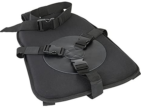 Fame Guitar Case Tragesystem, Schwarz, Robust, Gepolstert, Geeignet für E-Gitarre & Westerngitarre Formkoffer