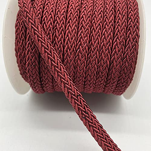 KEOJI 2 Yards 8 mm mehrfarbiges Baumwollseil handgewebtes Seil Handwerk Dekoration Twisted-Pair-Seil DIY-Produktion-14