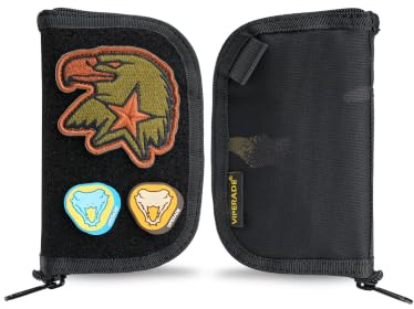 VIPERADE VE20 EDC Pouch Klein EDC Werkzeugtasche mit 5 Taschen und 3 elastischen Fächern Klein EDC Organizer Tasche für Multitool Pocket Organizer EDC Tasche Tools Organizer