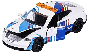 Majorette - Porsche Motorsport Deluxe Taycan Turbo S in mehrere Farben - Modellauto (7,5 cm) aus der Porsche Deluxe Car Edition mit Sammelbox, Spielzeugauto für Kinder ab 3 Jahre