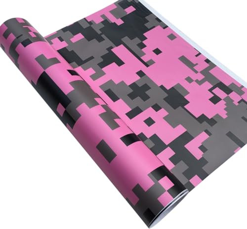 Cozylkx Camouflage-Vinyl-Autofolie, Rolle 40 cm x 152 cm, Digitale Camo-Aufkleber, PVC-Lackschutzfolie Für Innen/Außen