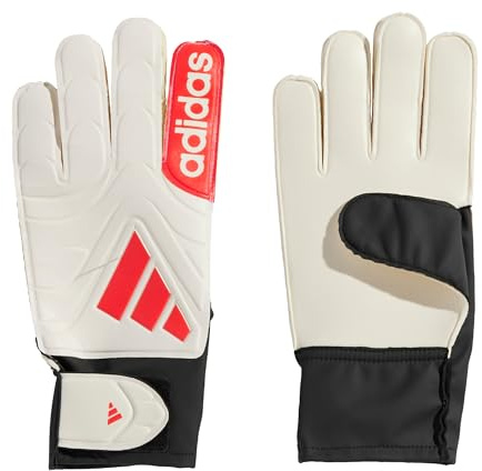 adidas Unisex COPA Goalkeeper Gloves Club White/Lucid Red/Black, 10