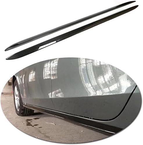 THOMIX Auto Seitenschweller für Audi A5 4 Door 2010 2011, Seitenschweller Splitter Lip Winglet Diffusor, Auto Seitenrock, Trittbretter Seitenschweller, Auto Zubehör