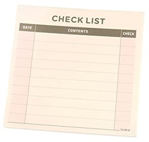 DIYEAH 60blätter Notizblock Memo Pad mit Stundenplan-notizbuch für Schule und Büro to-do-Liste Organisation