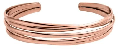 Purelei Elegance Armcuff Damen – Verstellbarer Armreif (65-70) aus wasserfestem Edelstahl – in Gold & Silber – Zeitloses Design für stilvolle Frauen – Minimalistisches Statement-Armband (Rosegold)