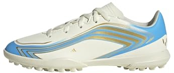 adidas Tenis de fútbol Unisex para niños F50 Messi Club Turf