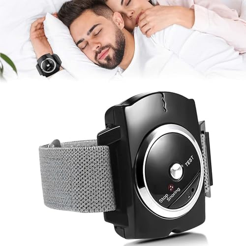 Guggys Sleep Connection Anti Schnarch Armband Intelligentes Biosensor | Infrarot Schnarchgerät für Männer und Frauen, Sanfte Nervenstimulation, Tragbare Armbanduhr, Schnarch Schlafmittel