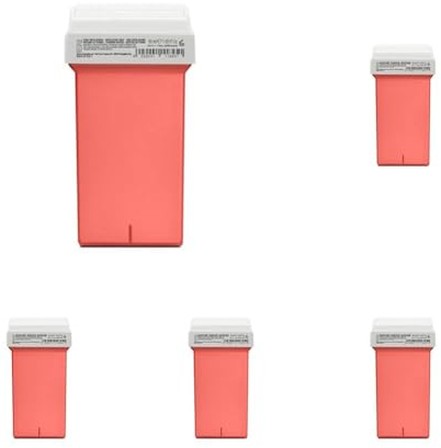 RESTASE | Fettlösliches Enthaarungswachs Roll On, Titandioxid, für trockene, empfindliche und empfindliche Haut, 50 ml, hergestellt in Italien (Packung mit 5)