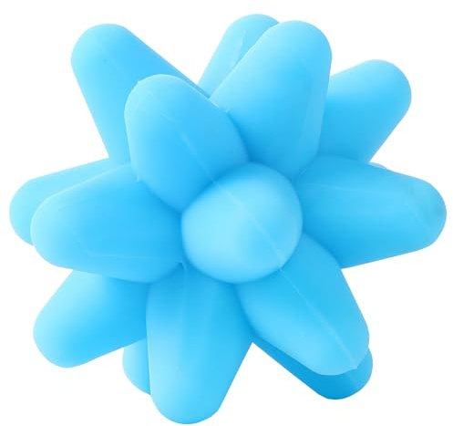 GLEAVI Bola de Masaje Muscular de Silicona Azul Resistente Deformación Elasticidad para Relajación en Fascia y Músculos