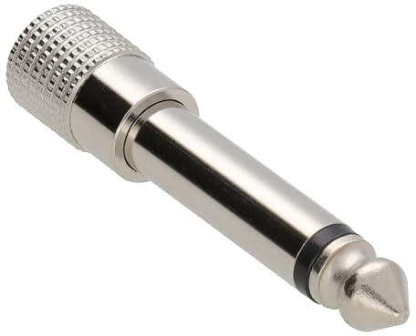 Metall 3,5 mm Stereo Buchse Zum 6,35 mm Mono Klinkenstecker Stecker Adapter