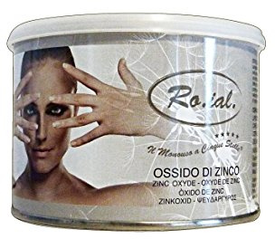 Roial Cera Depilatori Barattolo Zinco, 400 ml
