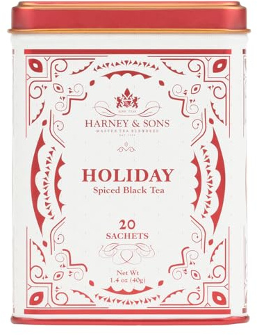 Harney & Sons Holiday Tea, 20 ct sachet tin