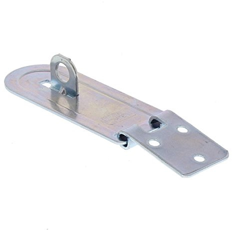 Burg-Wächter Set Panzer Überfalle und Schloss, Für flächenbündige Türen, Wetterfest verzinkt, PCC 80 + 222 30 SB