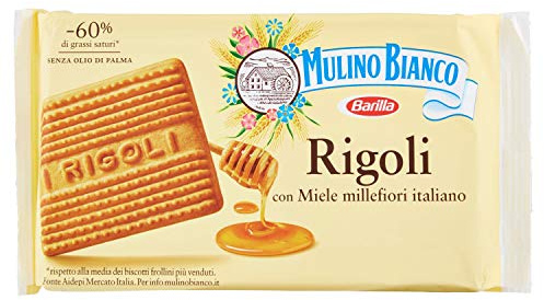 Mulino Bianco - Biscotti Rigoli - 5 confezioni da 400 g [2 kg]