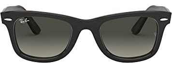 Ray-Ban Unisex-Erwachsene 0RB2140 Sonnenbrille, Gold (Top Grey On Havana), 50
