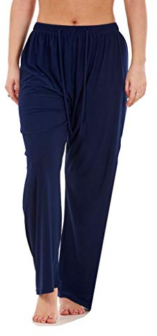 Malay Ladies Women Trouser Elasticated Narrow Leg High Waist ITY Regular Pants Black