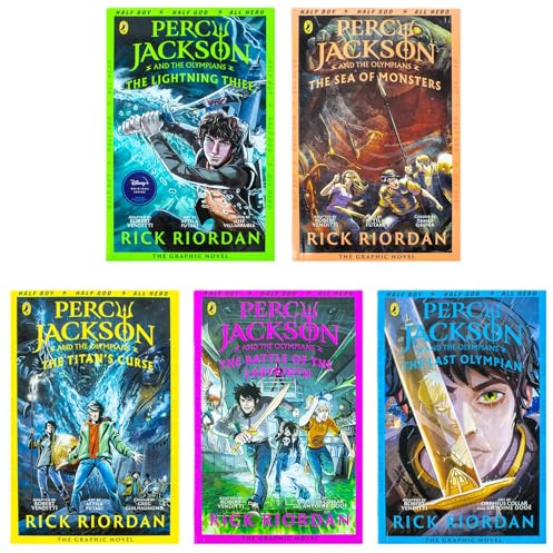 Percy Jackson Graphic Novels Set