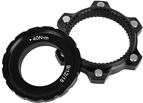 Bremsscheibe Centerlock, Fahrrad Center Lock Adapter auf 6 Loch MTB Fahrrad Fitting Adapter Scheibenbremse Boost Hub Spacer Fahrradteil