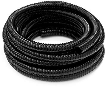 HeRo24 Spiralschlauch 25 mm – 30 m – Teichschlauch für Teich & Bachlauf – knickfest & formstabil – flexibler Saug-/Förderschlauch für Teichpumpen & Filteranlagen