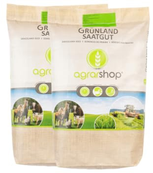 Agrarshop Dauerweide Nachsaat 20 kg Weidesamen Grassamen Grünland Saatgut (20 kg)